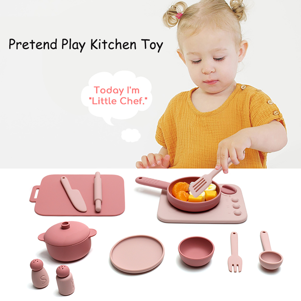 مجموعة ألعاب طهي من السيليكون  - مراجعة Kids Outdoor Kitchen Accessories وسعره
